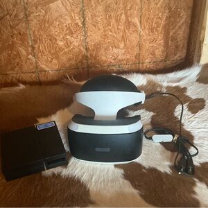 Sony PlayStation VR PSVR PS4 White VR Headset light Wear w/unit Processor